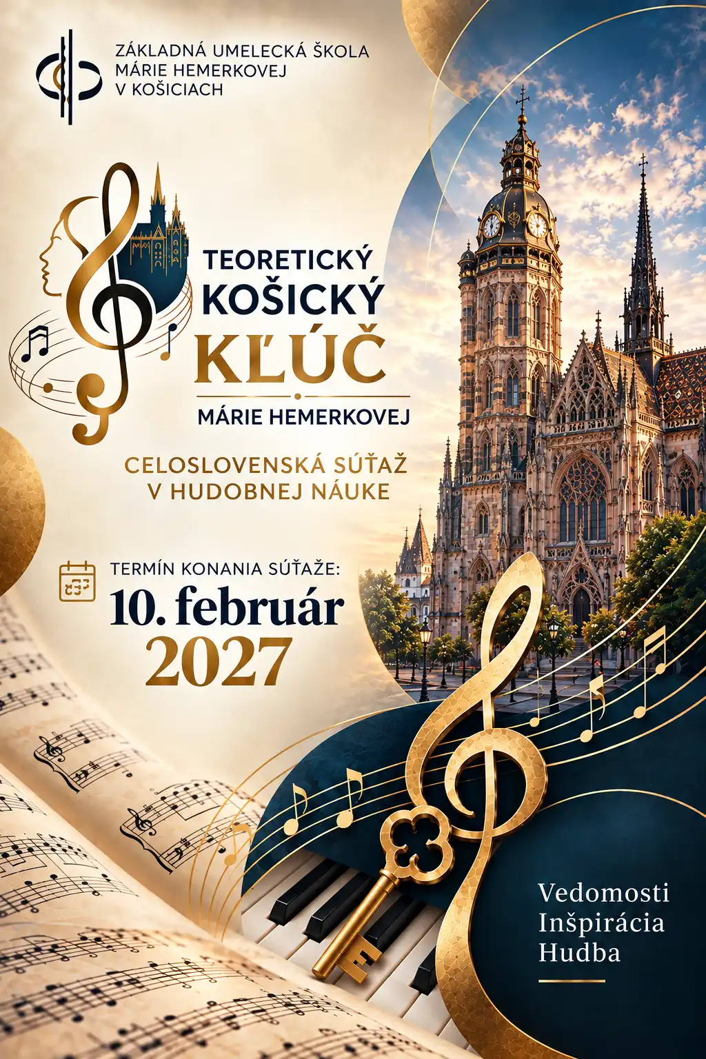 Plagát - Teoretický košický kľúč Márie Hemerkovej